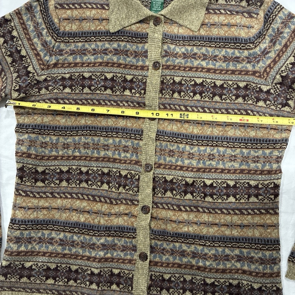 Vintage Lauren Ralph Lauren Western Country Nordic Knit Sweater Small 100% Wool - Picture 7 of 13